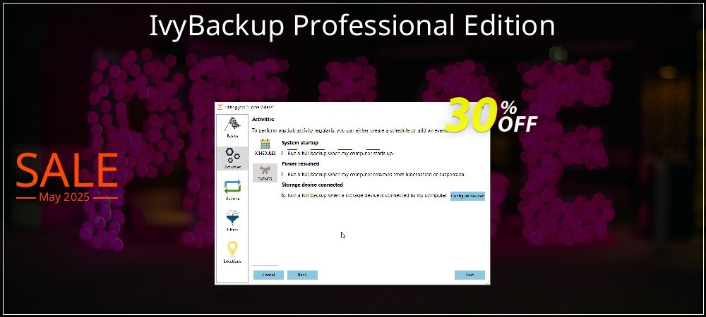 IvyBackup Professional Edition coupon on National Smile Day deals
