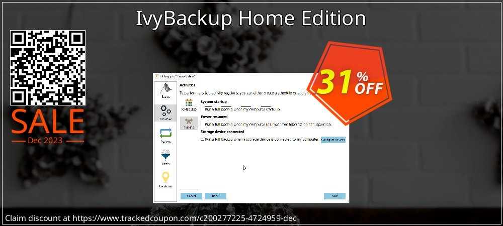 IvyBackup Home Edition coupon on Tell a Lie Day super sale