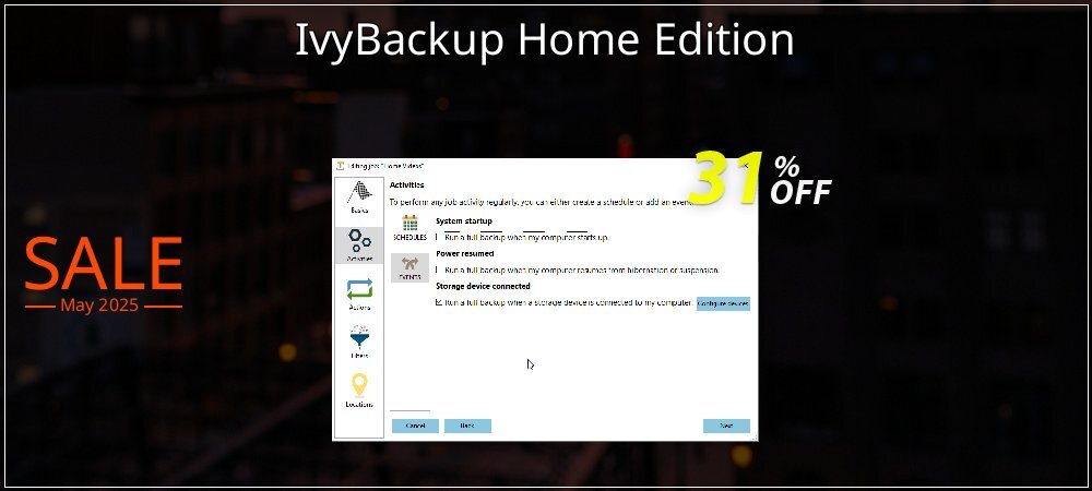 IvyBackup Home Edition coupon on National Smile Day discounts