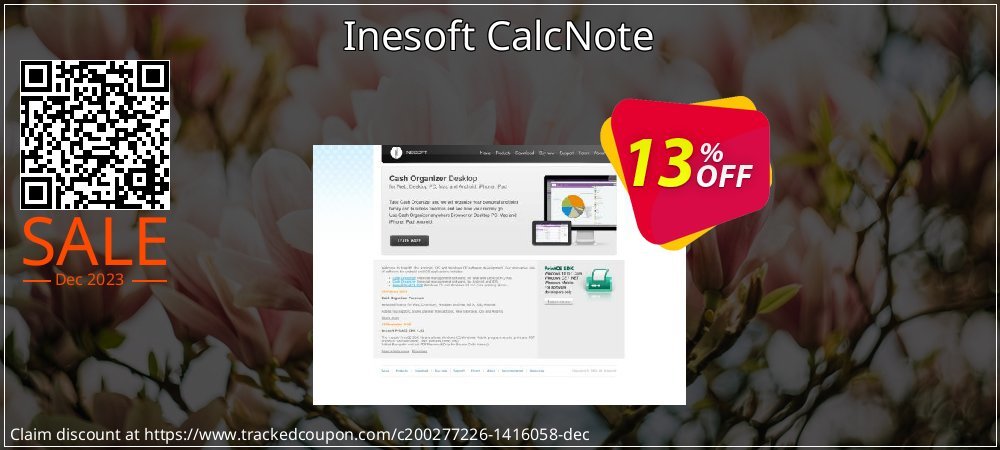 Inesoft CalcNote coupon on Easter Day deals