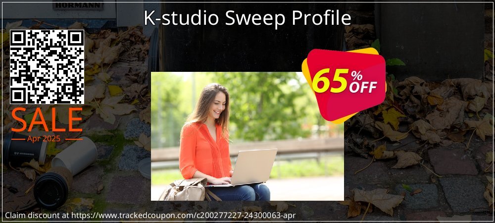 K-studio Sweep Profile coupon on Easter Day offering discount