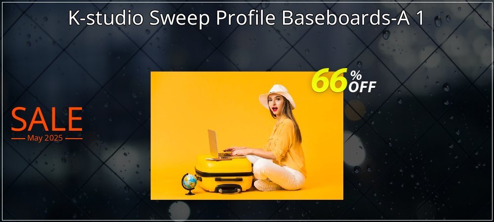 K-studio Sweep Profile Baseboards-A 1 coupon on National Memo Day offering sales