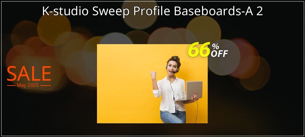 K-studio Sweep Profile Baseboards-A 2 coupon on World Whisky Day offering discount
