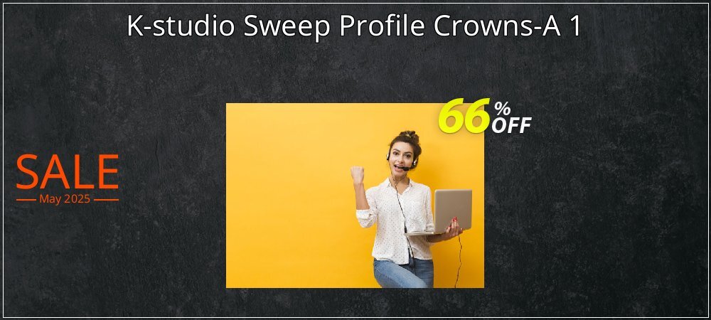 K-studio Sweep Profile Crowns-A 1 coupon on National Walking Day discount