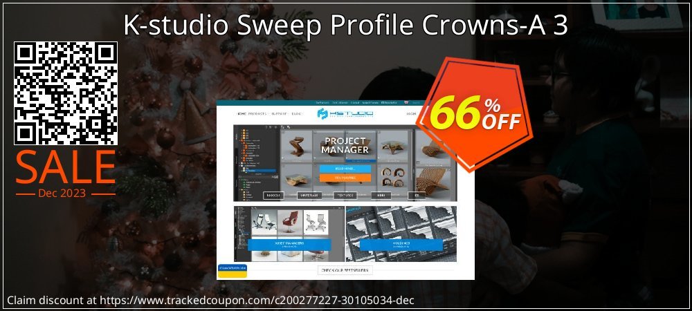 K-studio Sweep Profile Crowns-A 3 coupon on April Fools' Day deals