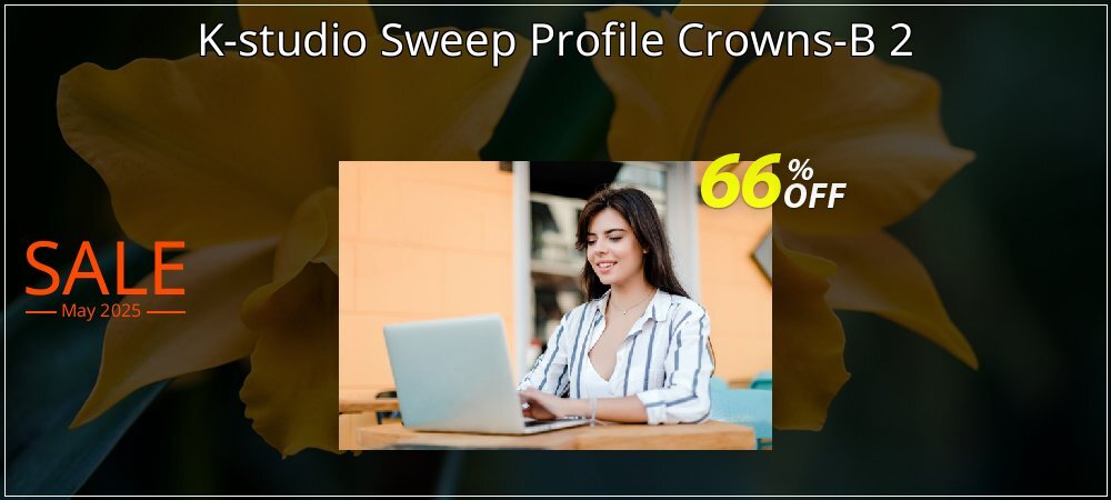 K-studio Sweep Profile Crowns-B 2 coupon on National Memo Day offering sales