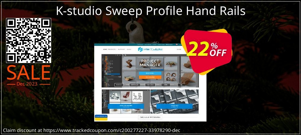 K-studio Sweep Profile Hand Rails coupon on National Walking Day sales