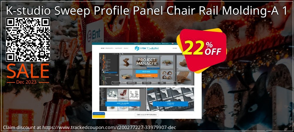 K-studio Sweep Profile Panel Chair Rail Molding-A 1 coupon on April Fools' Day super sale