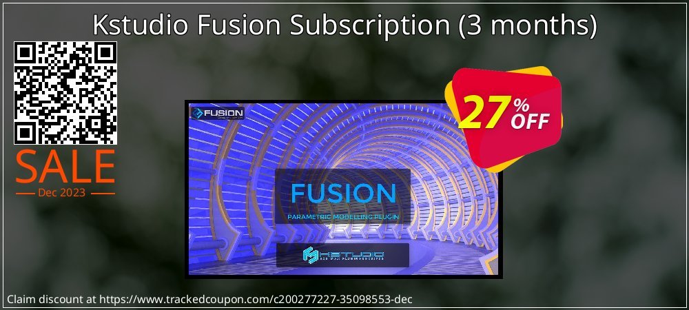 Kstudio Fusion Subscription - 3 months  coupon on Easter Day super sale