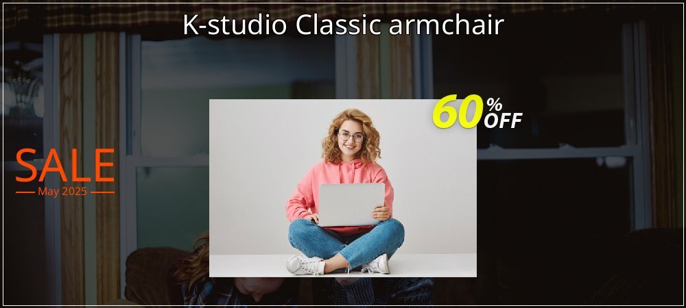 K-studio Classic armchair coupon on Easter Day offer