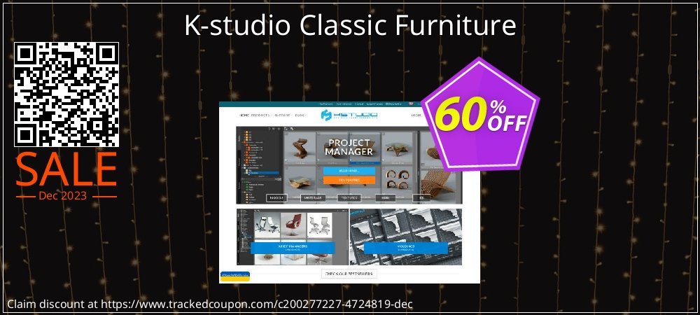 K-studio Classic Furniture coupon on National Smile Day offering discount
