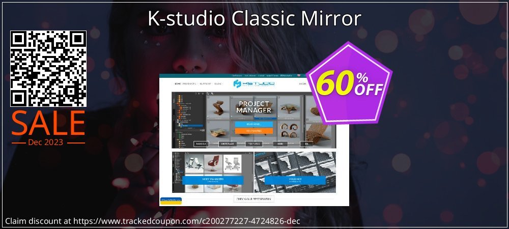 K-studio Classic Mirror coupon on Palm Sunday sales
