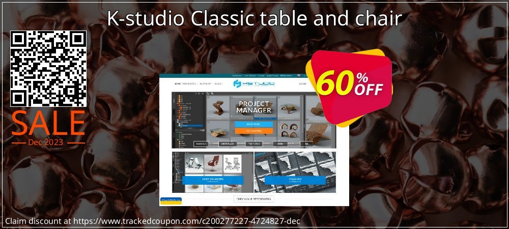 K-studio Classic table and chair coupon on National Memo Day discount