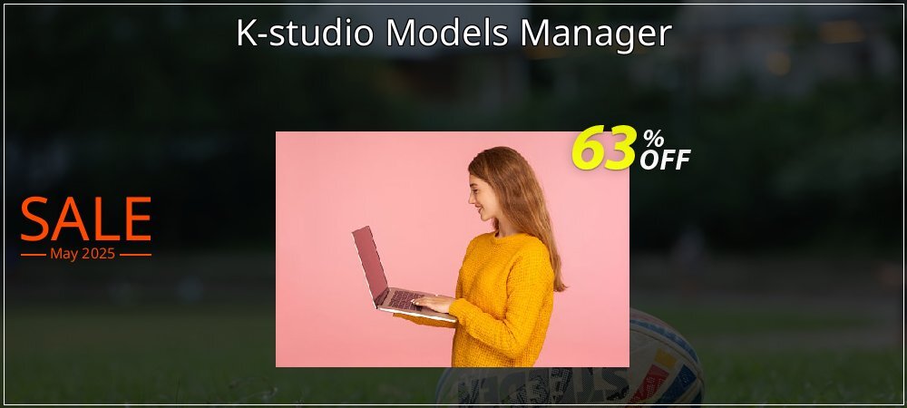 K-studio Models Manager coupon on National Pizza Party Day sales