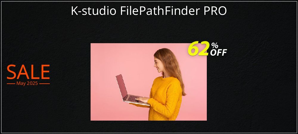 K-studio FilePathFinder PRO coupon on Mother's Day offer