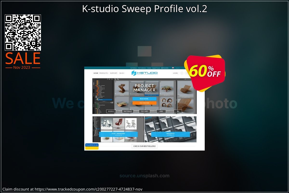 K-studio Sweep Profile vol.2 coupon on National Memo Day offering discount