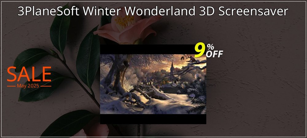 3PlaneSoft Winter Wonderland 3D Screensaver coupon on National Walking Day super sale