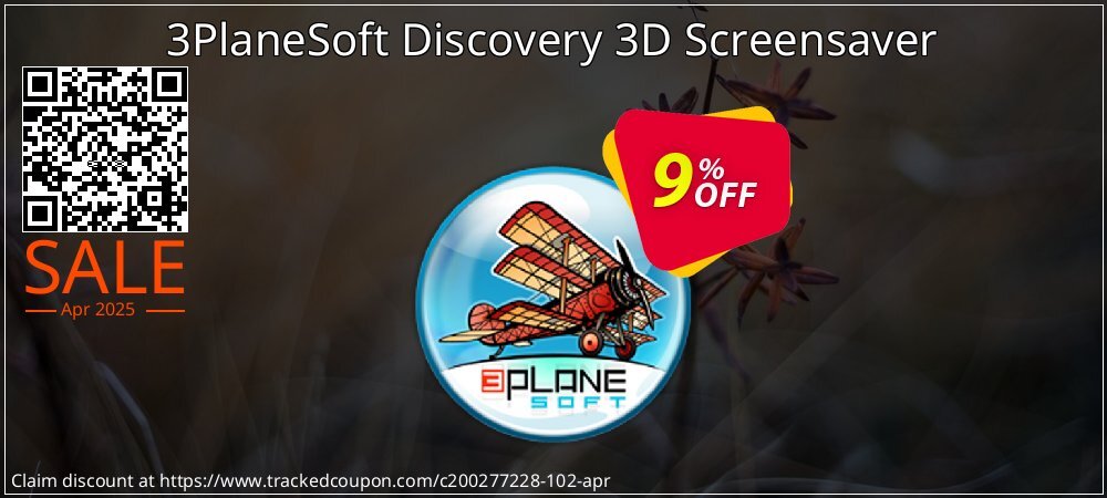 3PlaneSoft Discovery 3D Screensaver coupon on Working Day sales