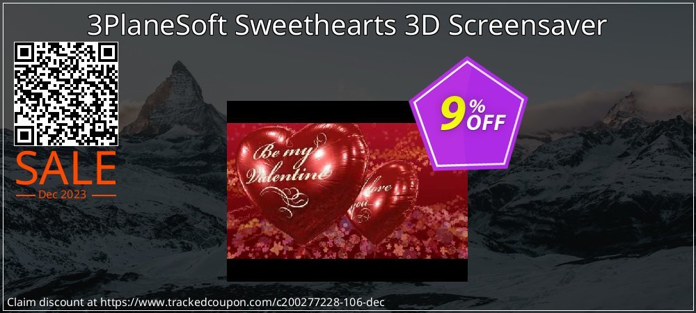 3PlaneSoft Sweethearts 3D Screensaver coupon on National Loyalty Day offering discount