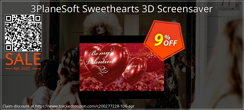 3PlaneSoft Sweethearts 3D Screensaver coupon on World Party Day discount