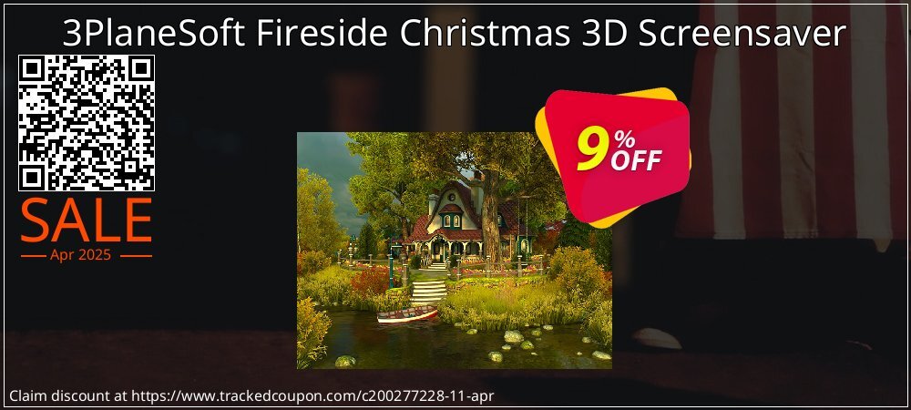 3PlaneSoft Fireside Christmas 3D Screensaver coupon on World Party Day discounts