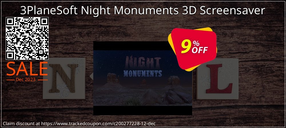 3PlaneSoft Night Monuments 3D Screensaver coupon on April Fools' Day promotions