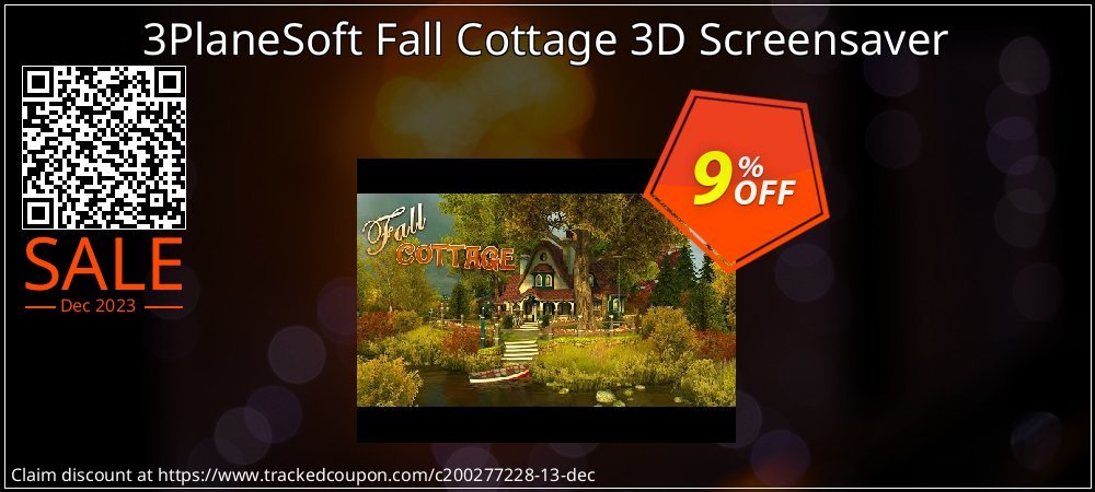 3PlaneSoft Fall Cottage 3D Screensaver coupon on Easter Day sales