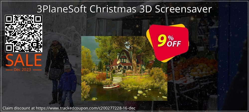 3PlaneSoft Christmas 3D Screensaver coupon on World Party Day discount