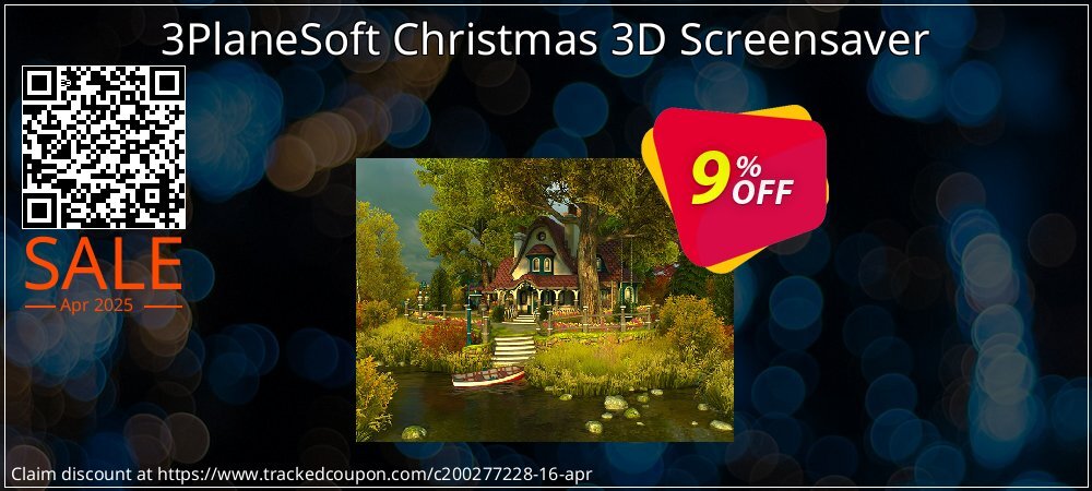 3PlaneSoft Christmas 3D Screensaver coupon on World Party Day discount