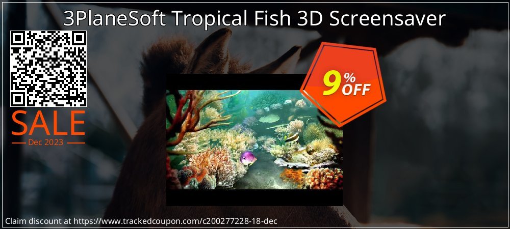 3PlaneSoft Tropical Fish 3D Screensaver coupon on Easter Day offering sales