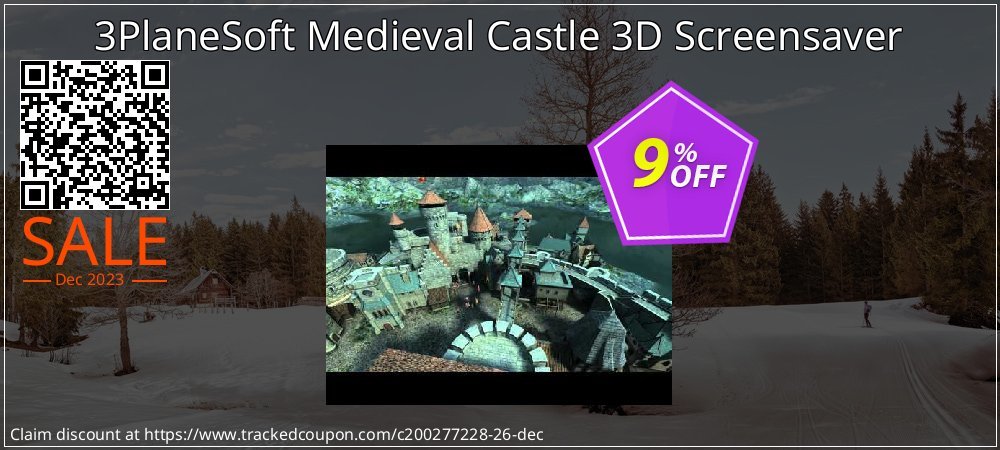 3PlaneSoft Medieval Castle 3D Screensaver coupon on World Party Day offering discount