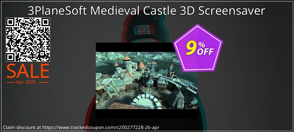 3PlaneSoft Medieval Castle 3D Screensaver coupon on World Party Day offering discount