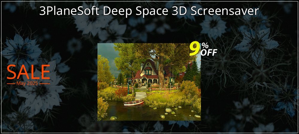 3PlaneSoft Deep Space 3D Screensaver coupon on Working Day super sale