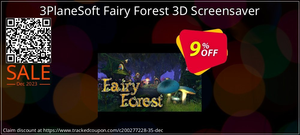 3PlaneSoft Fairy Forest 3D Screensaver coupon on National Walking Day offering discount