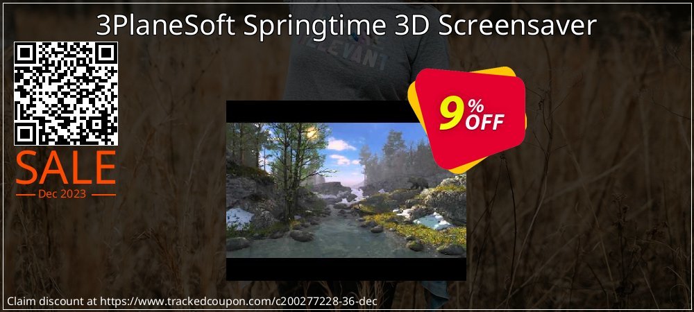 3PlaneSoft Springtime 3D Screensaver coupon on World Party Day offering sales