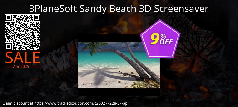 3PlaneSoft Sandy Beach 3D Screensaver coupon on Working Day discounts