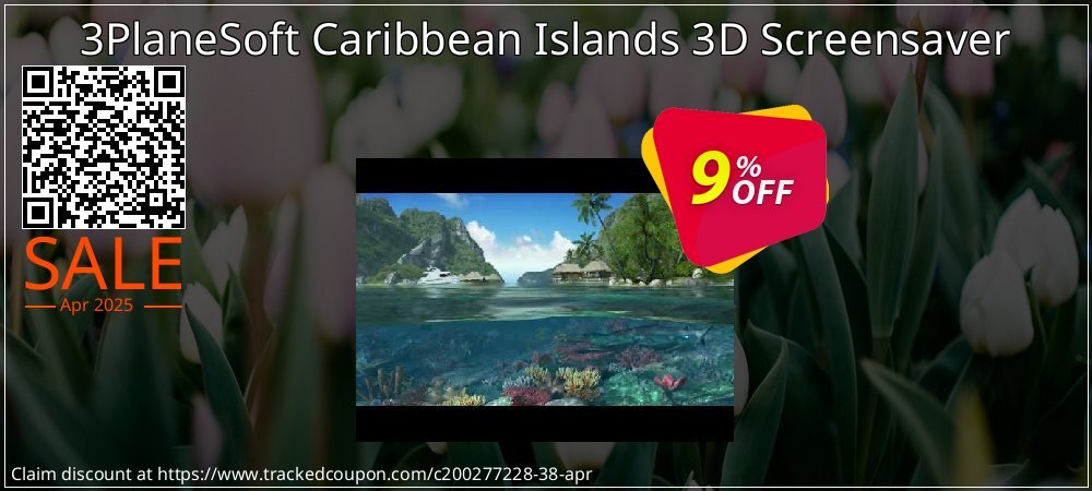 3PlaneSoft Caribbean Islands 3D Screensaver coupon on Easter Day discounts