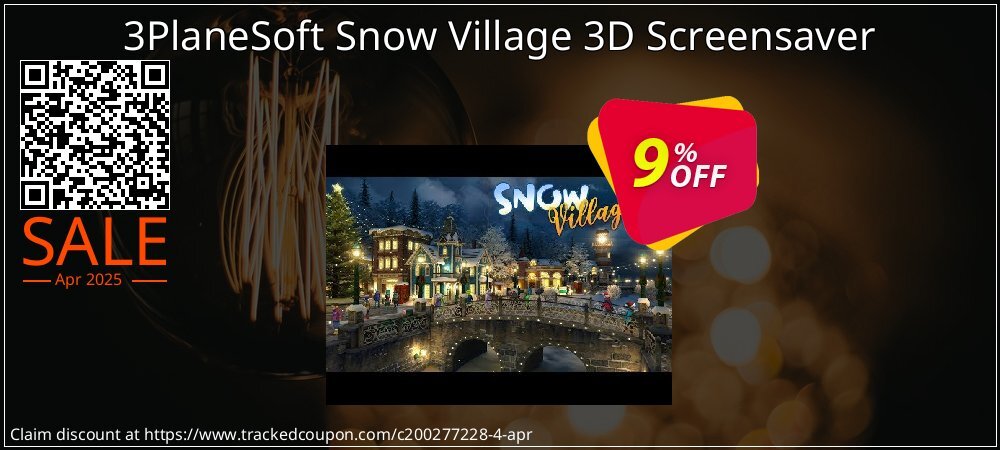 3PlaneSoft Snow Village 3D Screensaver coupon on World Password Day deals