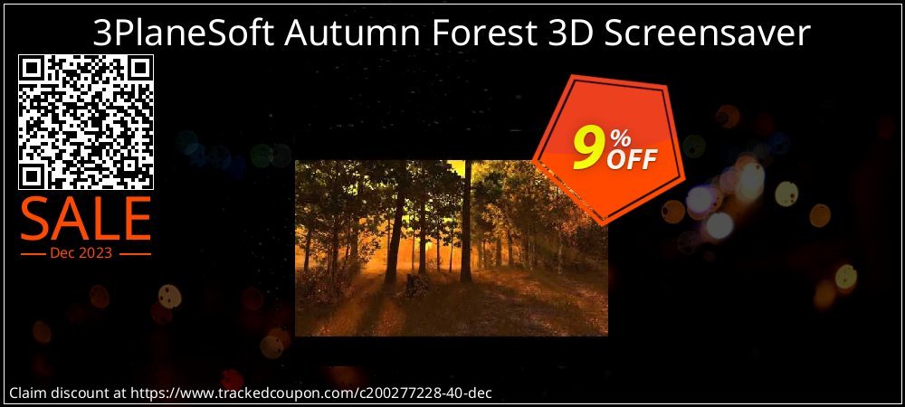 3PlaneSoft Autumn Forest 3D Screensaver coupon on National Walking Day sales