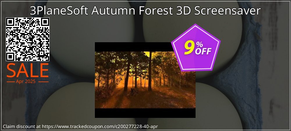 3PlaneSoft Autumn Forest 3D Screensaver coupon on National Walking Day sales