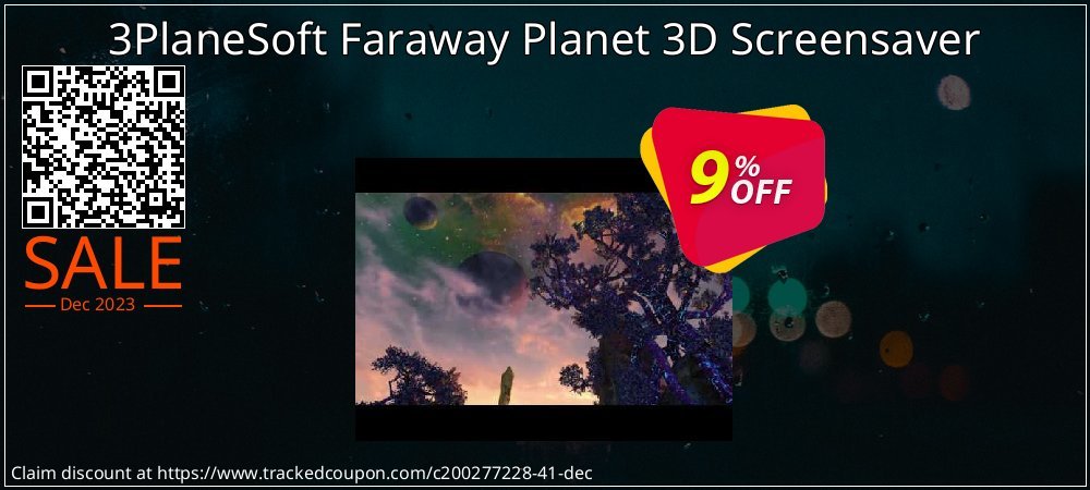 3PlaneSoft Faraway Planet 3D Screensaver coupon on World Party Day deals