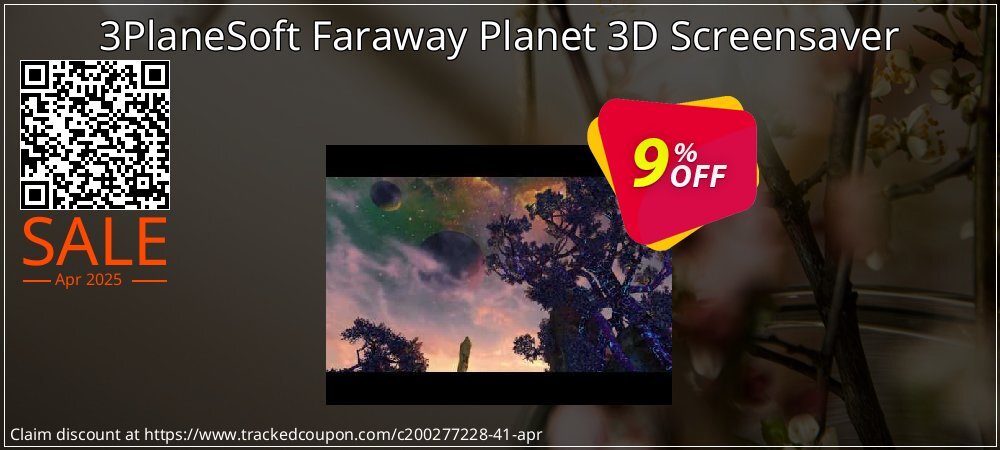 3PlaneSoft Faraway Planet 3D Screensaver coupon on World Party Day deals