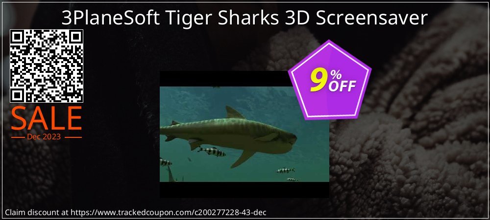 3PlaneSoft Tiger Sharks 3D Screensaver coupon on Constitution Memorial Day offering discount