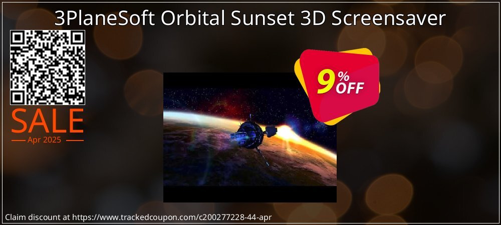 3PlaneSoft Orbital Sunset 3D Screensaver coupon on Tell a Lie Day offering discount