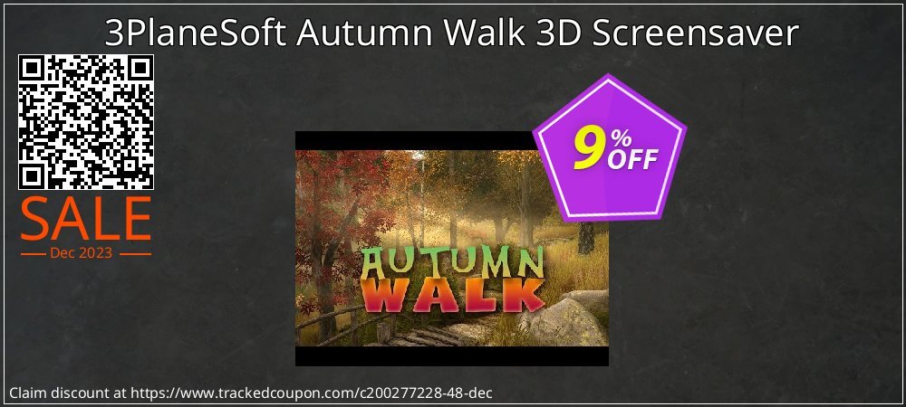 3PlaneSoft Autumn Walk 3D Screensaver coupon on Easter Day promotions
