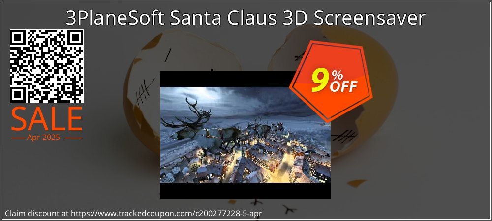 3PlaneSoft Santa Claus 3D Screensaver coupon on National Walking Day deals