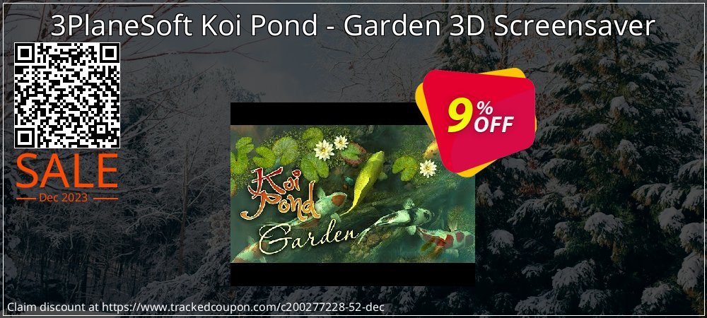 3PlaneSoft Koi Pond - Garden 3D Screensaver coupon on April Fools' Day discount