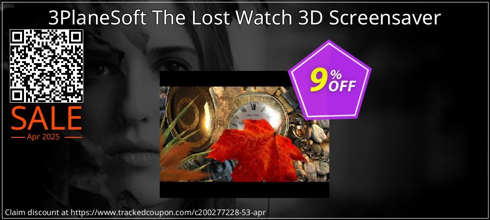 3PlaneSoft The Lost Watch 3D Screensaver coupon on Easter Day offering discount