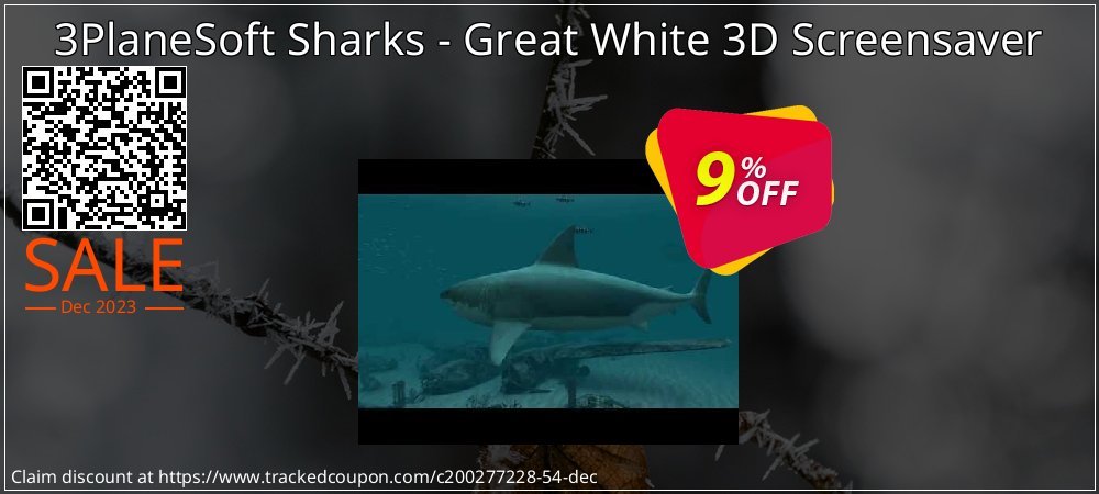 3PlaneSoft Sharks - Great White 3D Screensaver coupon on Tell a Lie Day offering sales