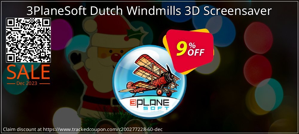3PlaneSoft Dutch Windmills 3D Screensaver coupon on World Backup Day deals
